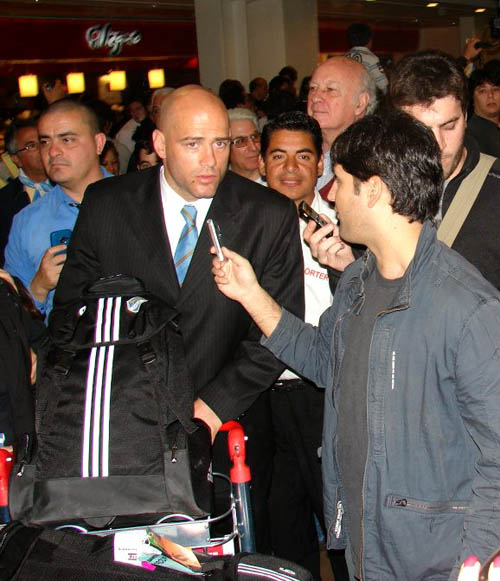 UAR - Pumas Recibimiento en Ezeiza