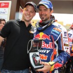 Cyril Despres y su reloj Edox.