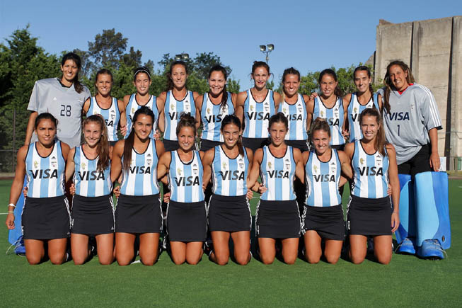 Las 18 Leonas citadas para el Champion's Trophy de Rosario. (Foto: MatÃas Correa Arce)