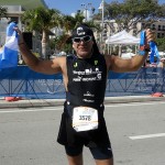 Sebastián en el Maratón Palm Beach. (Foto: www.sa18.com.ar)