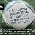adidas - Pelota AFA 2014