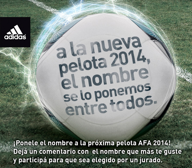 adidas - Pelota AFA 2014