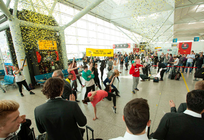 Puma - Flashmob Borussia Dortmund