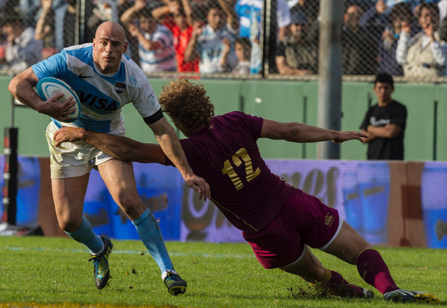 Argentina - Inglaterra. (Foto: Prensa UAR)