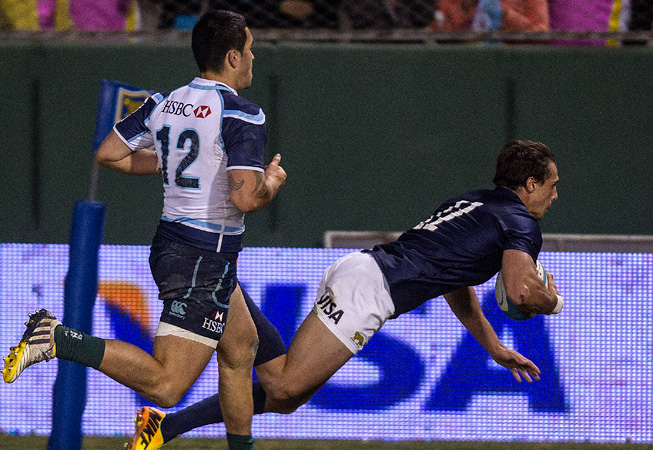 El try de Juan Imhoff. (Foto: Rodrigo Vergara/U.A.R.)