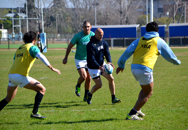 UAR - Los Pumas Entrenamiento