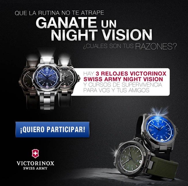 Concurso Victorinox Night Vision