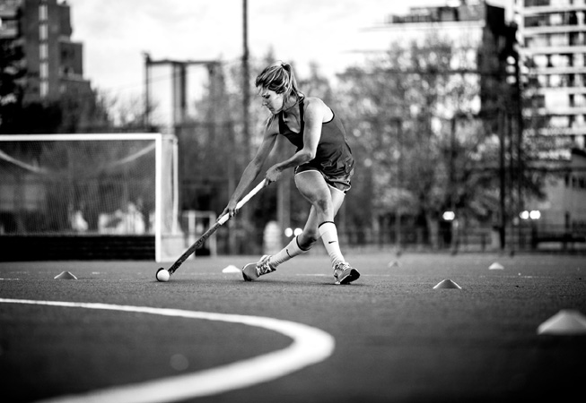 La jugadora de hockey sobre césped Eugenia Garraffo.