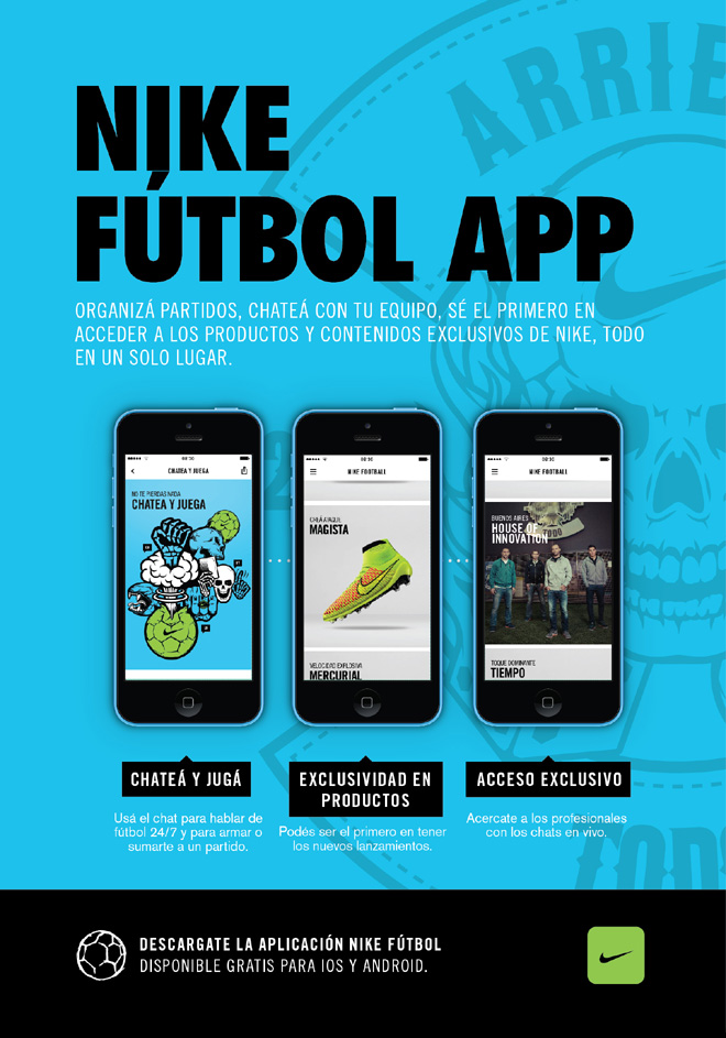 Nike Futbol - App