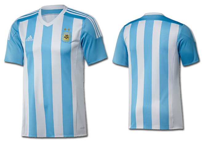 nueva camiseta de la selección argentina