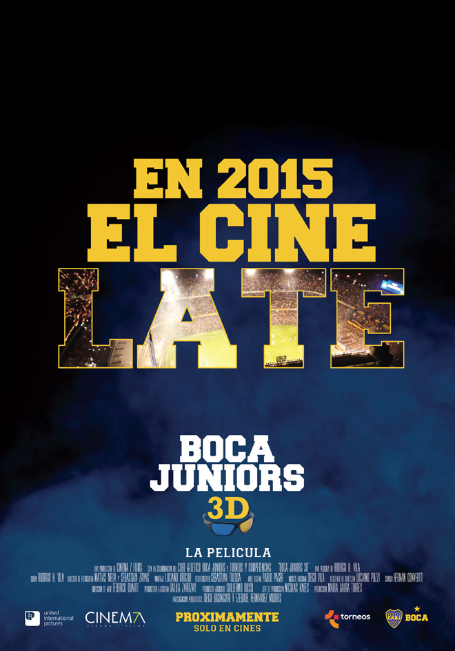 Afiche - Boca Juniors 3D