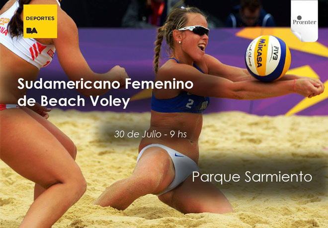 GCBA Deportes - Sudamericano Beach Voley