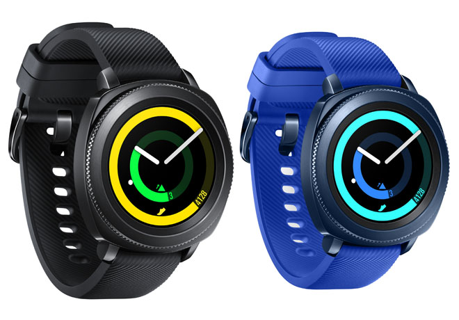 Samsung Electronics - Wearables - Gear Sport - Black - Blue