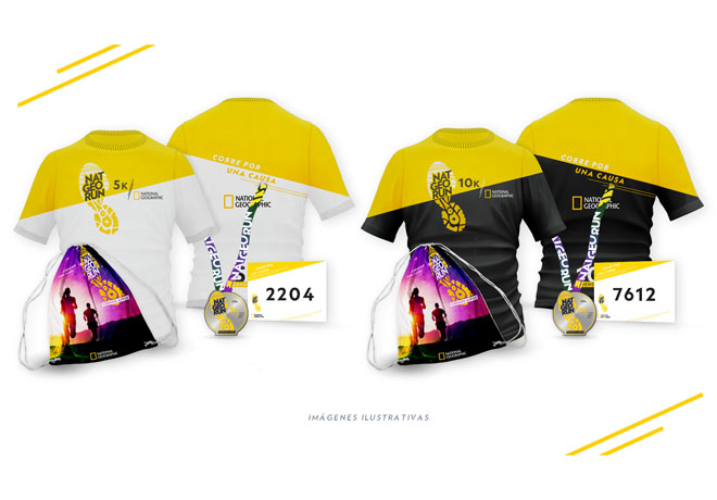 Nat Geo - Nat Geo Run - National Geographic - Kits