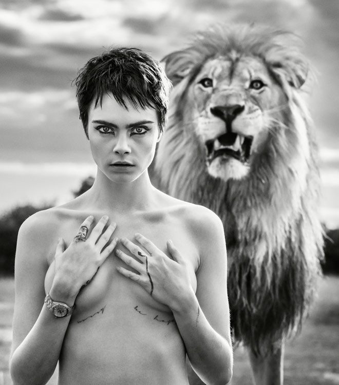 TAG Heuer - Cara Delevigne - David Yarrow 1