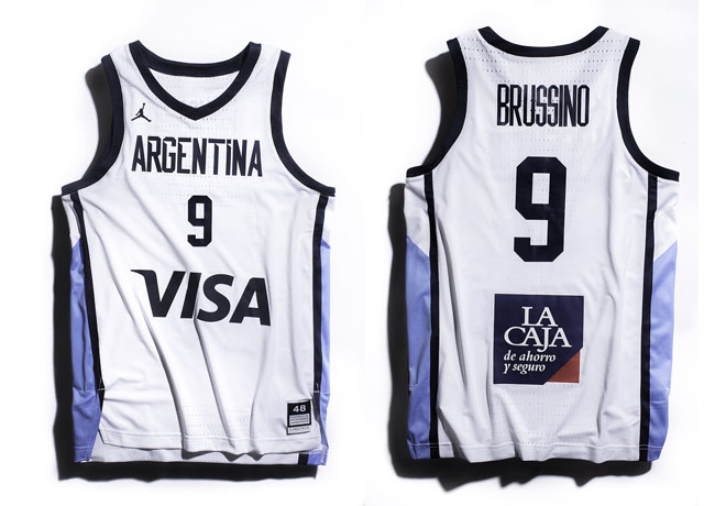 camiseta argentina baloncesto jordan