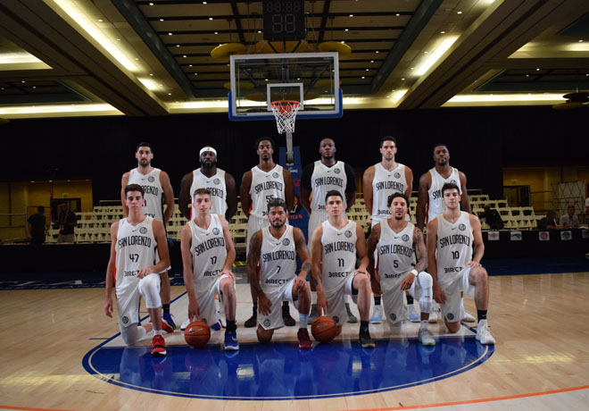 Nike - San Lorenzo Basquet - Camiseta Suplente