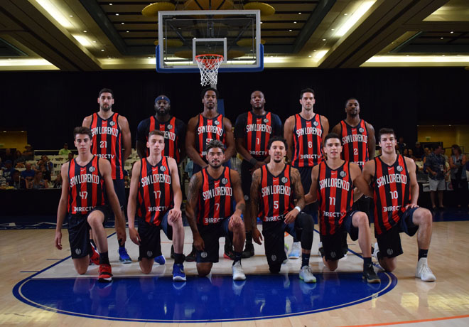 Nike - San Lorenzo Basquet - Camiseta Titular