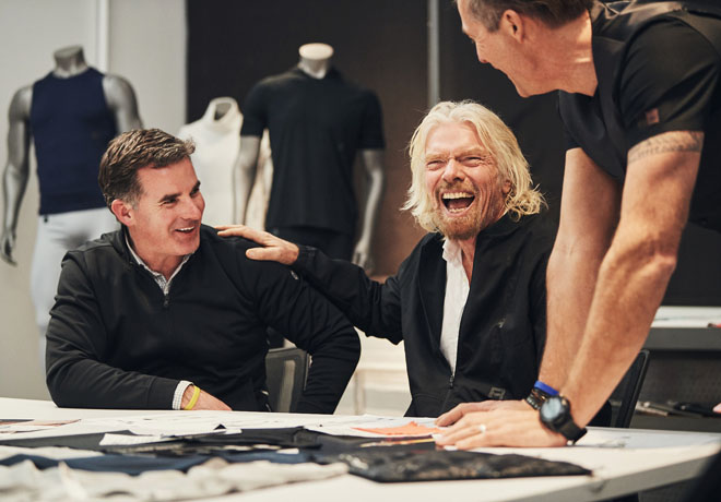 Under Armour - Virgin Galactic - Kevin Plank - Sir Richard Branson