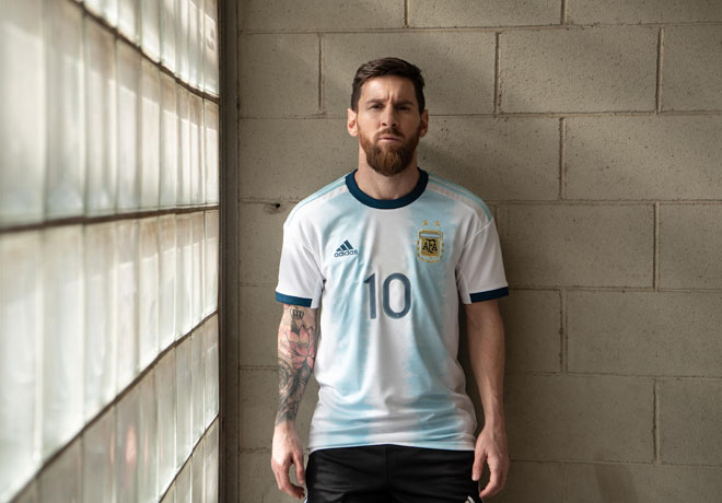 adidas - Lionel Messi - Seleccion Argentina - Camiseta Titular 2019