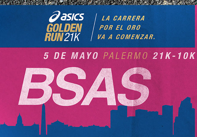 Asics Golden Run - Tercera Edicion