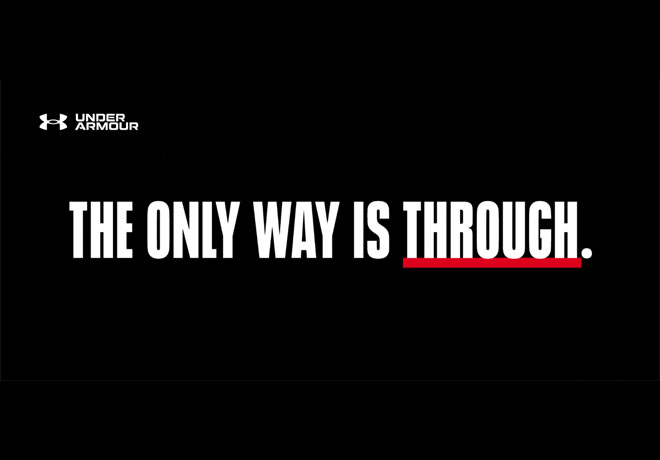 Under Armour - The Only Way is Through